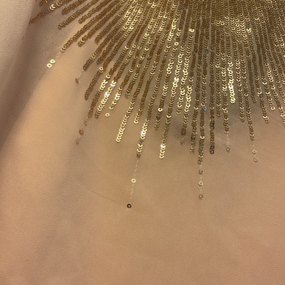 Bebe Pink dress. Worn once for Christmas Party! Perfect condition! - Picture 2 of 4